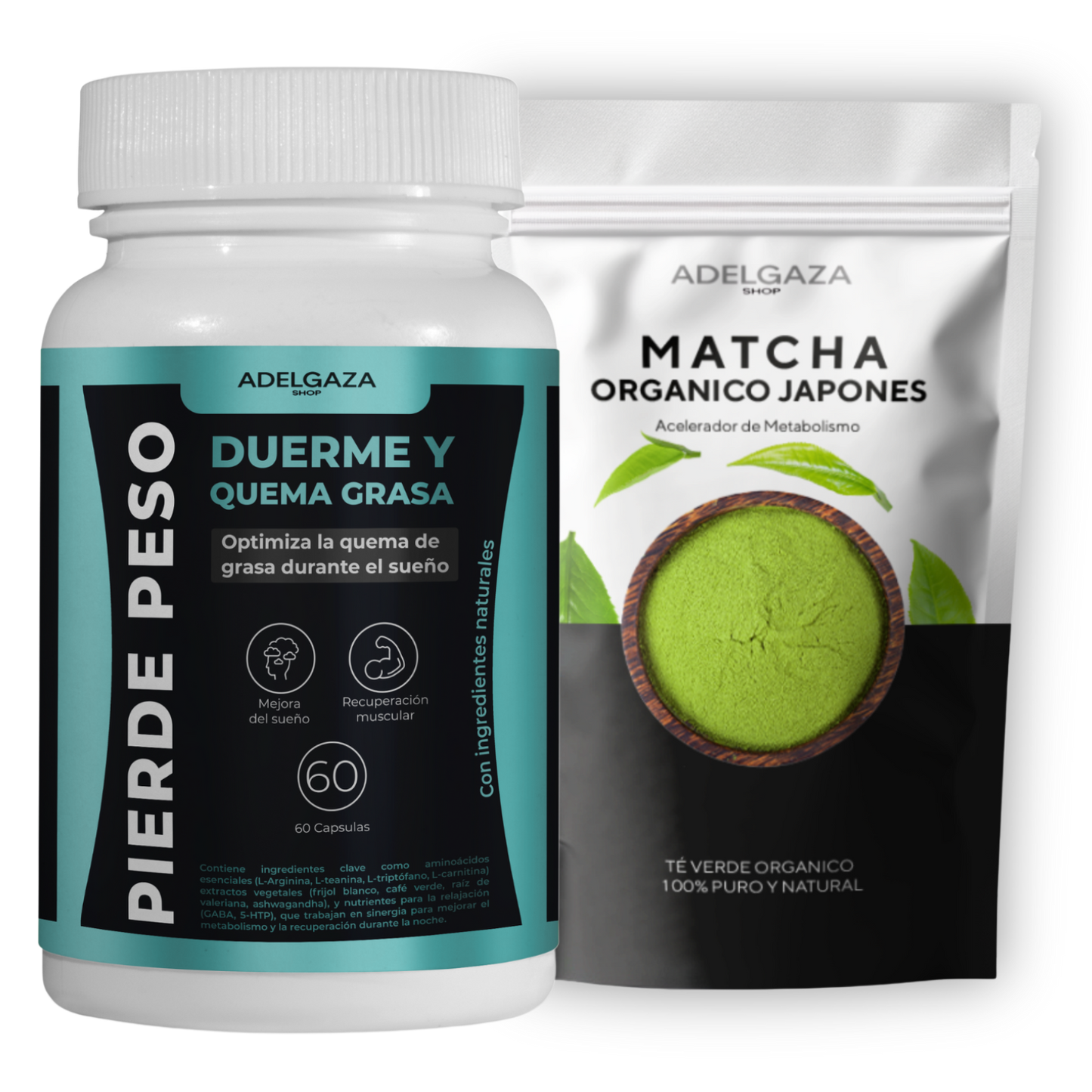 Matcha + Quemador Nocturno 30% off