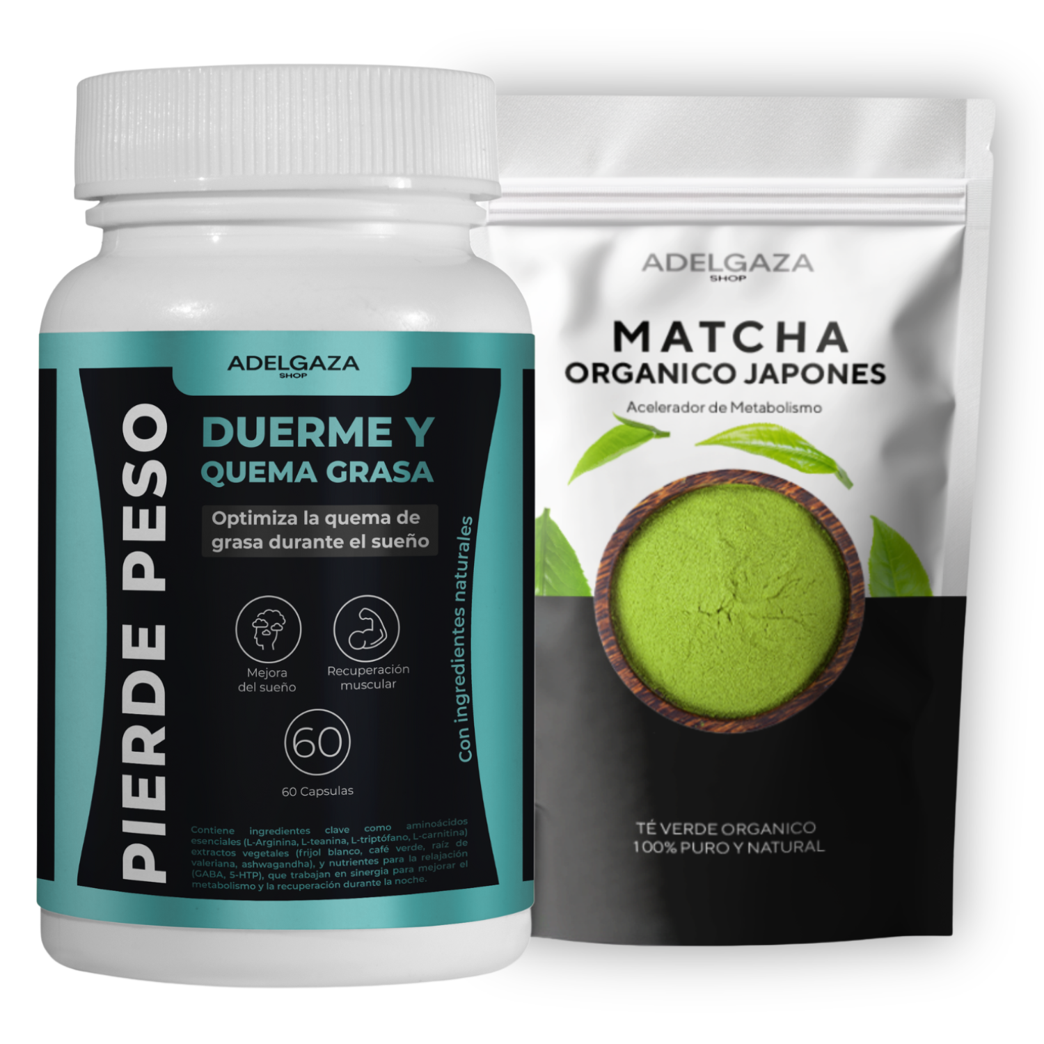 Matcha + Quemador Nocturno 30% off